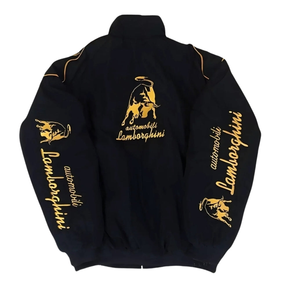 Lamborghini Vintage Style F1 Racing embroidery Jacket – Pulse Racegear