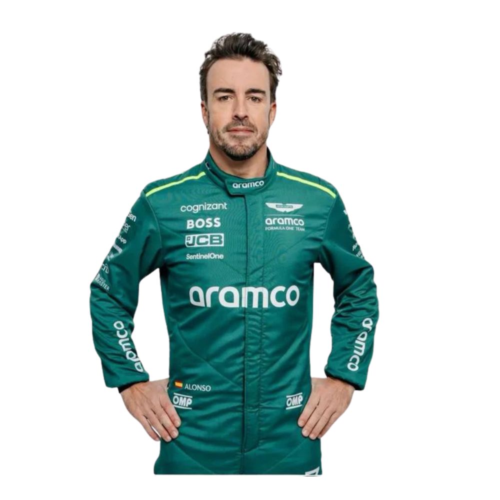 Formula 1 Racing Costume Fernando Alonso Aston Martin 2024