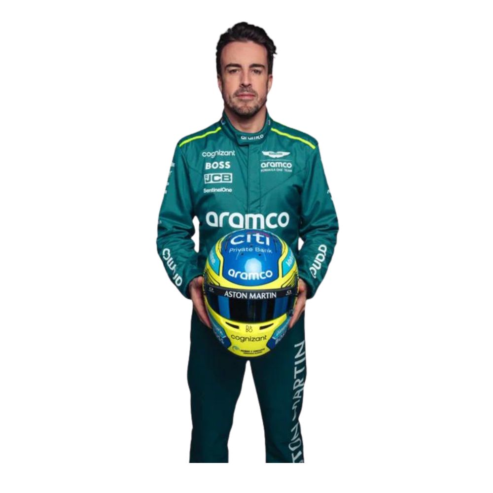 Formula 1 Racing Costume Fernando Alonso Aston Martin 2024