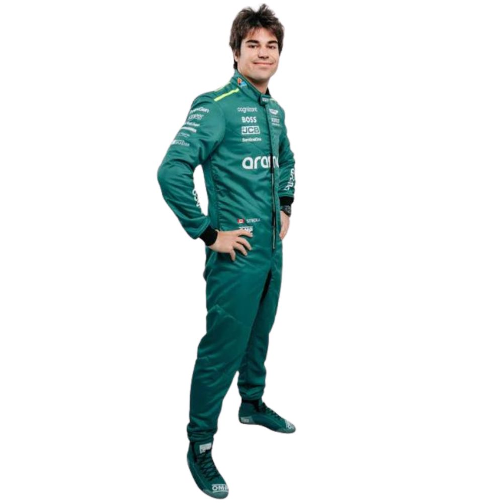 Formula 1 Racing Costume Lance Stroll Aston Martin 2024