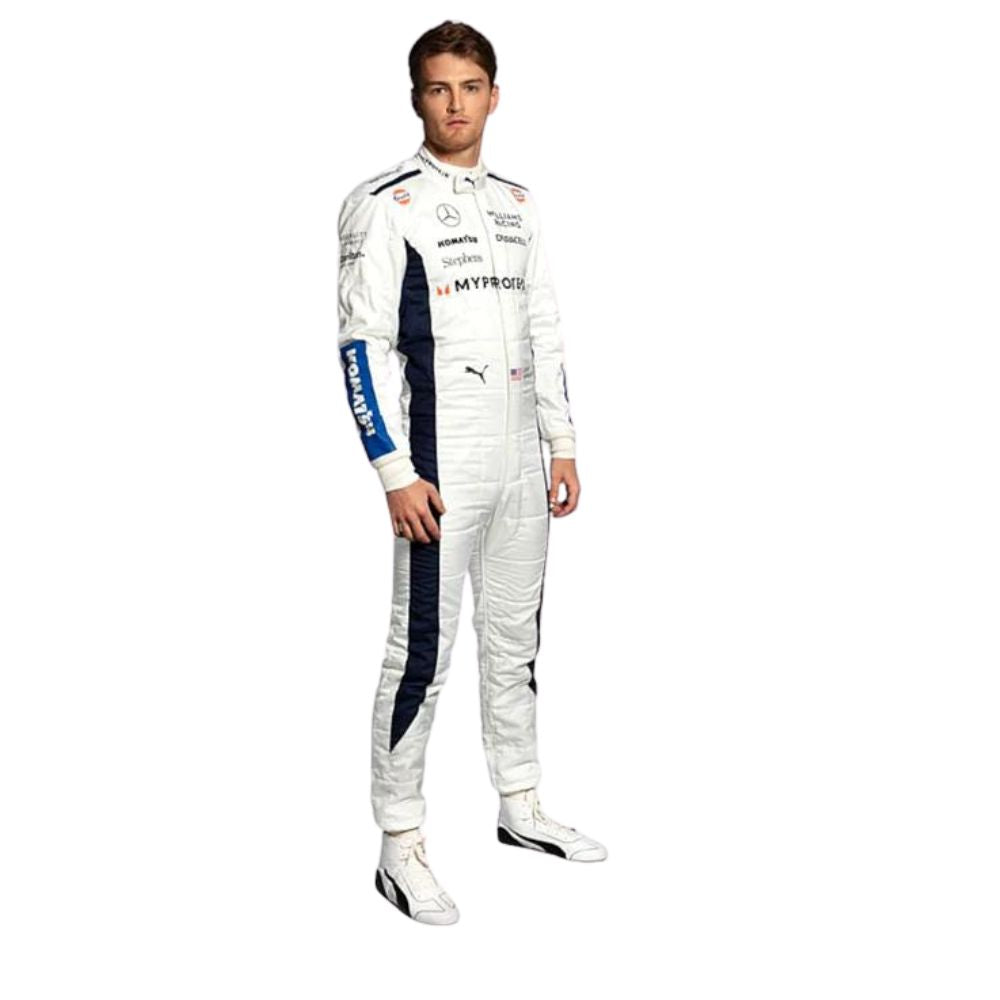 Formula 1 Racing Costume Logan Sargeant Williams 2024