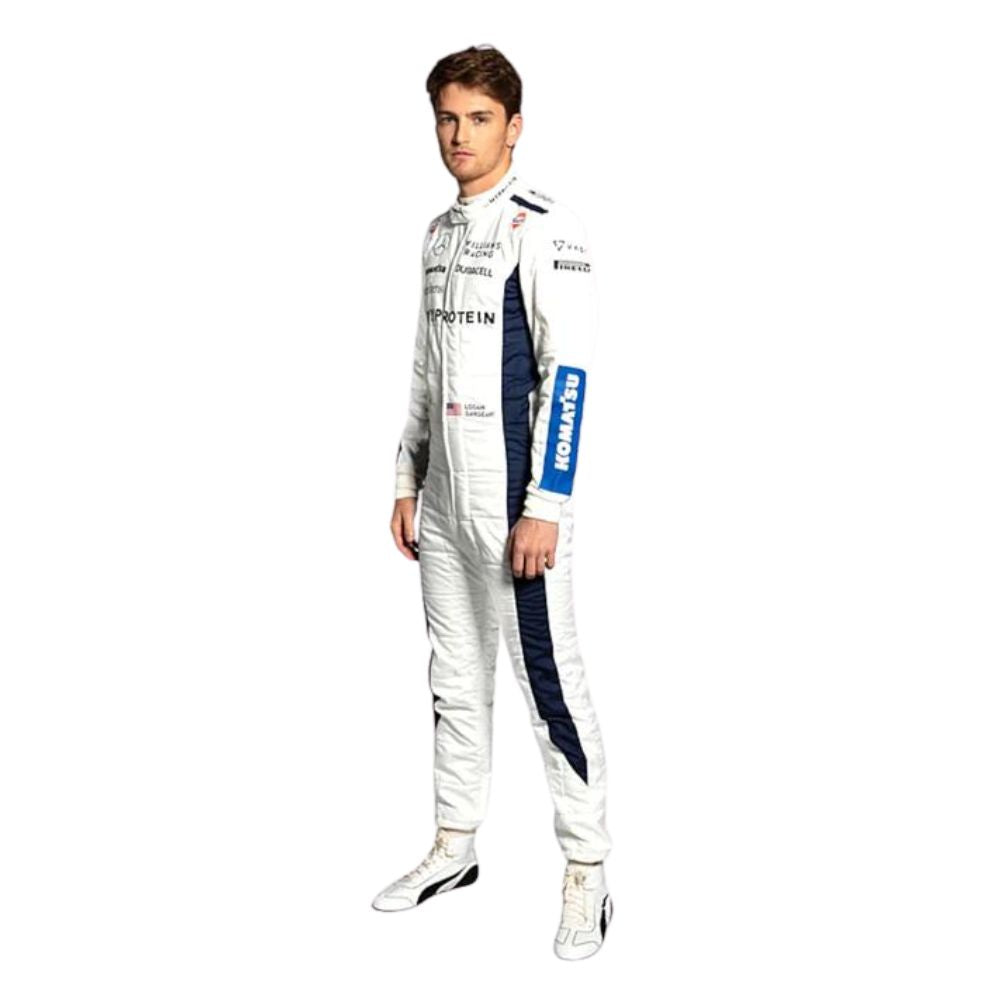 Formula 1 Racing Costume Logan Sargeant Williams 2024