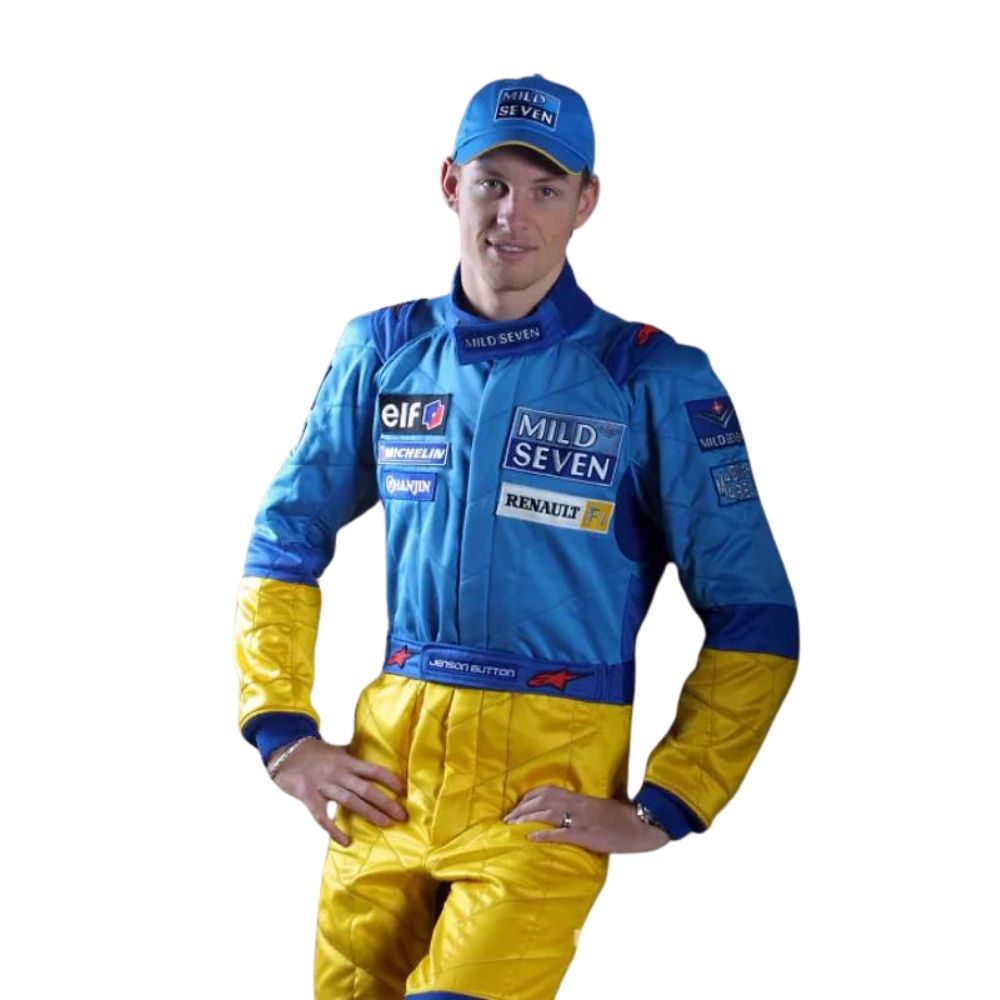 Jenson Button Renault F1 Race Suit 2002s – Pulse Racegear