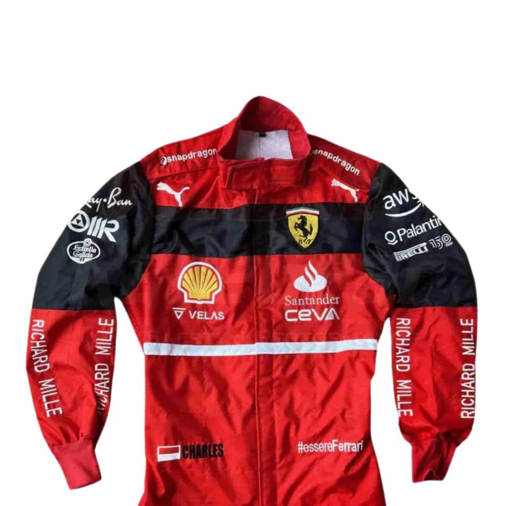 F1 Costume Replica Charles Leclerc 2022