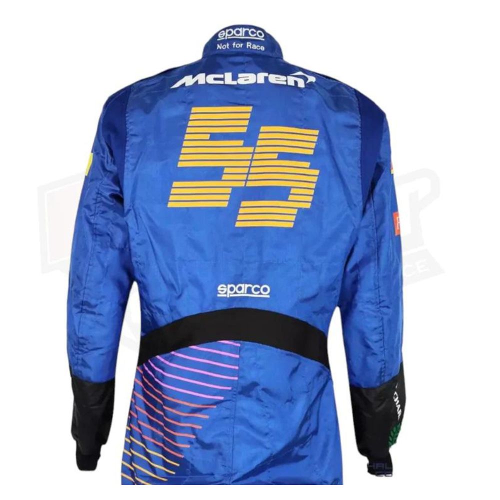 2020 Formula 1 Race Costume Carlos Sainz Mcleran