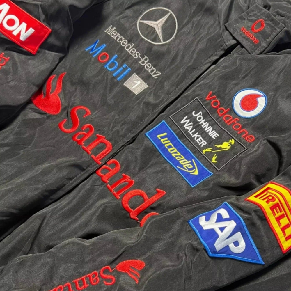 Vintage Mercedes F1 Racing Jacket