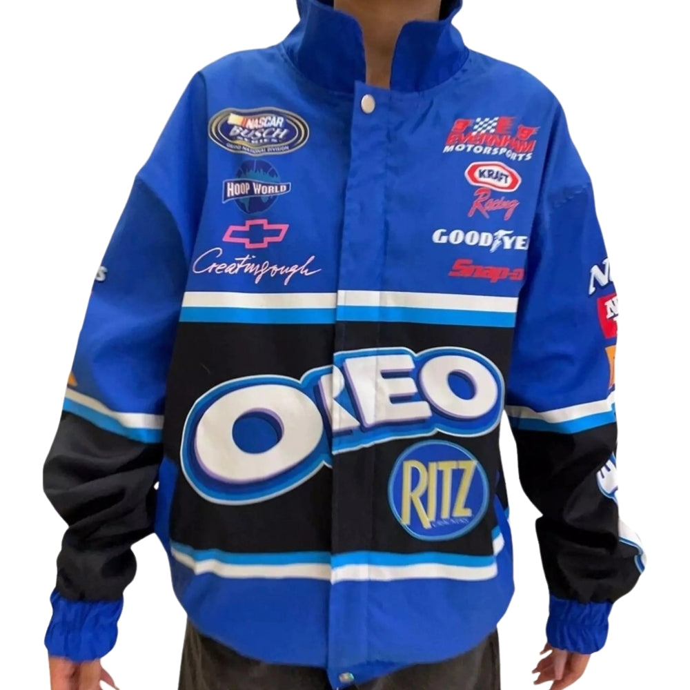 Oreo Streetwear Racing Jacket