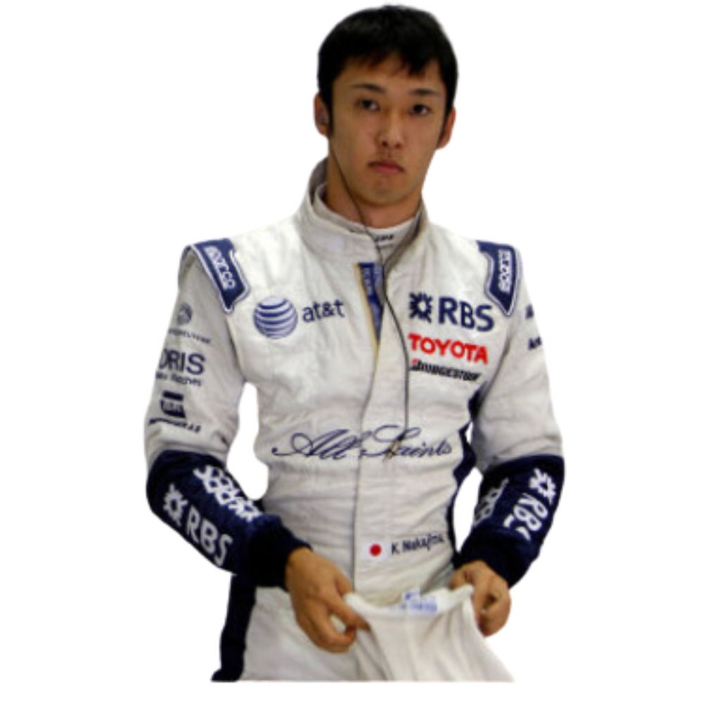 スポーツ選手 K.Nakajima 2009 Williams D Jacket K.Nakajima 2009 Williams Driver Jacket