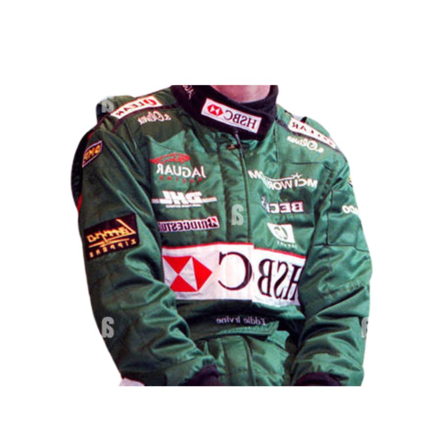Johnny Herbert Jaguar F1 2000s Race Suit – Pulse Racegear Johnny Herbert Jaguar F1 2000s Race Suit – Pulse Racegear