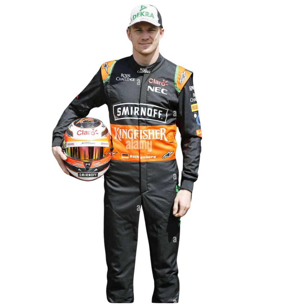 Costume Replica F1 Racing Nico Hülkenberg Force India 2015