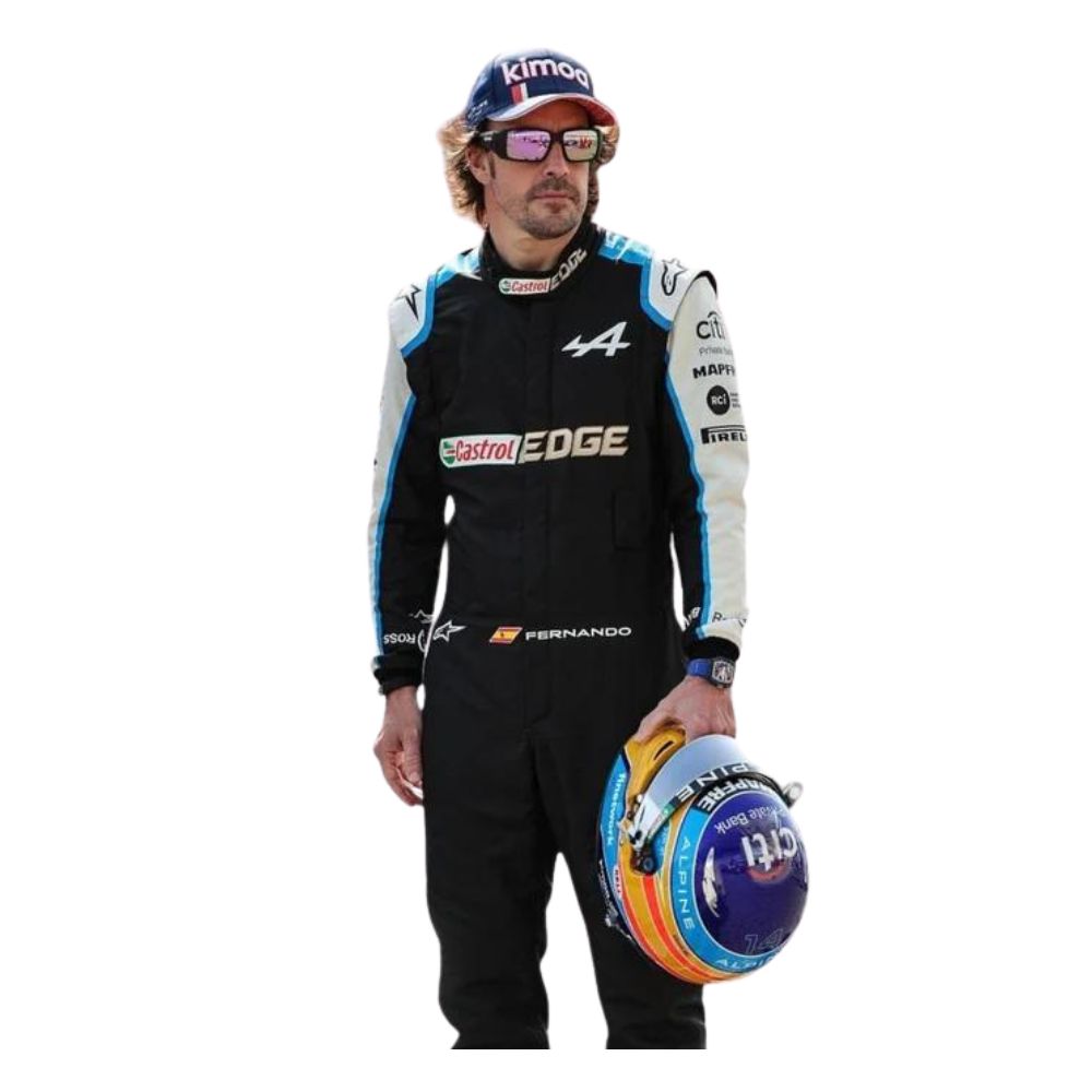 F1 Race Suit Fernando Alonso Alpine 2021