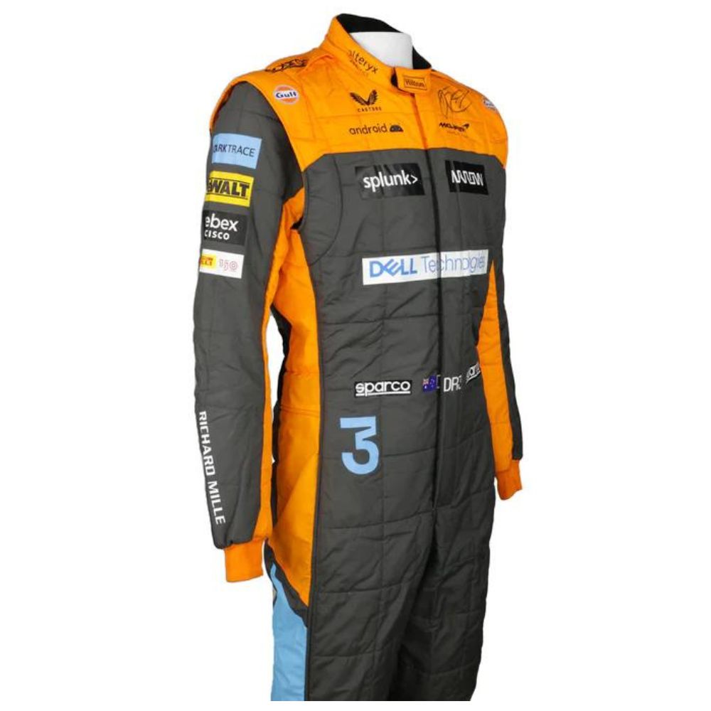 F1 Costume Replica Daniel Ricciardo Mclaren 2022