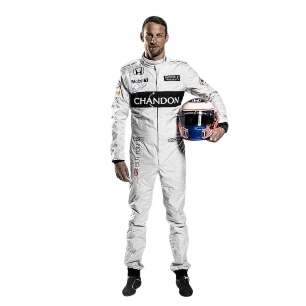 Costume Formual 1 Racing Jenson Button Mclaren 2016