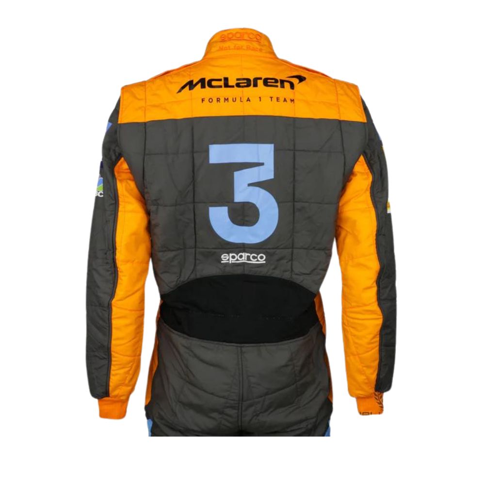 F1 Costume Replica Daniel Ricciardo Mclaren 2022