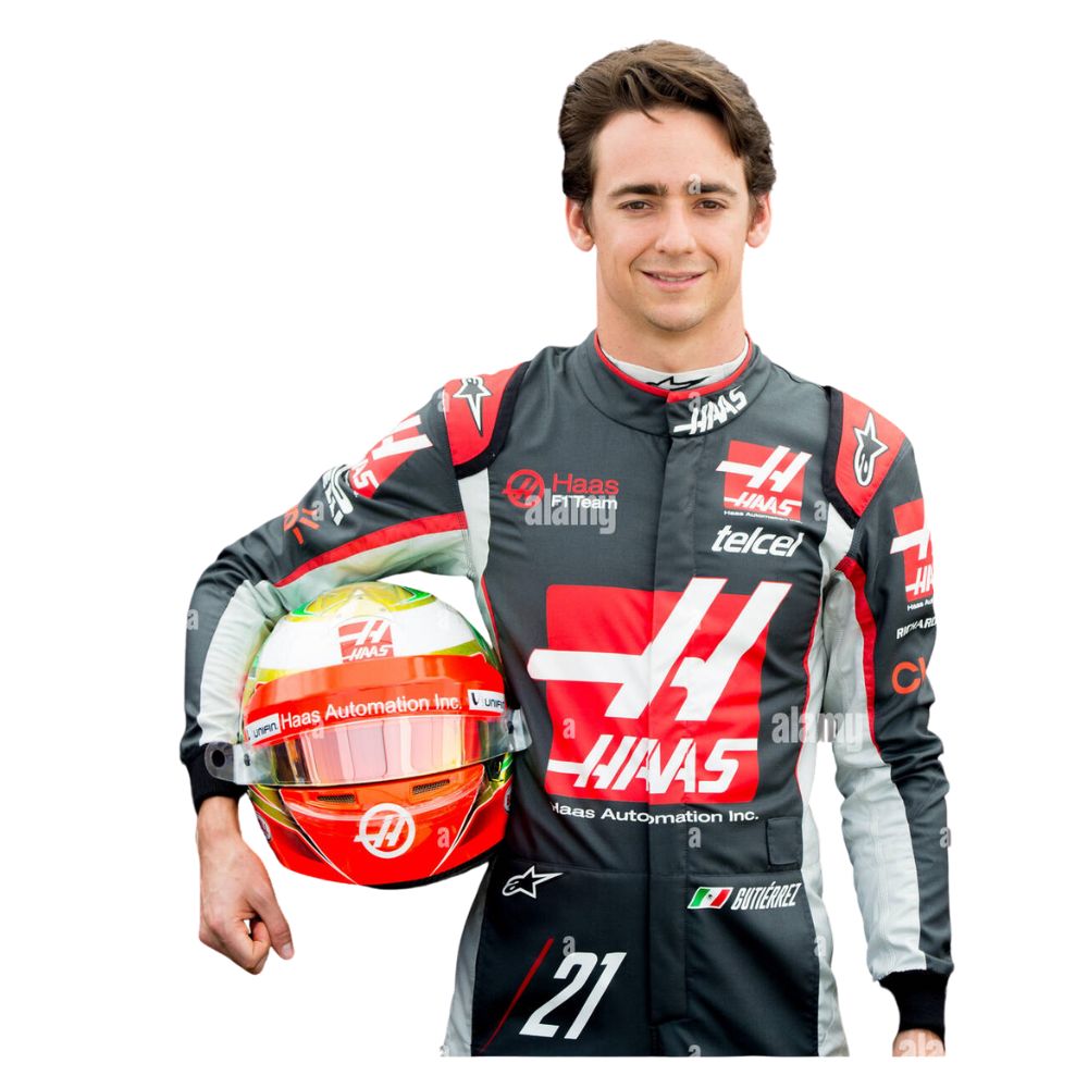 Costume Formual 1 Racing Esteban Gutiérrez Haas 2016