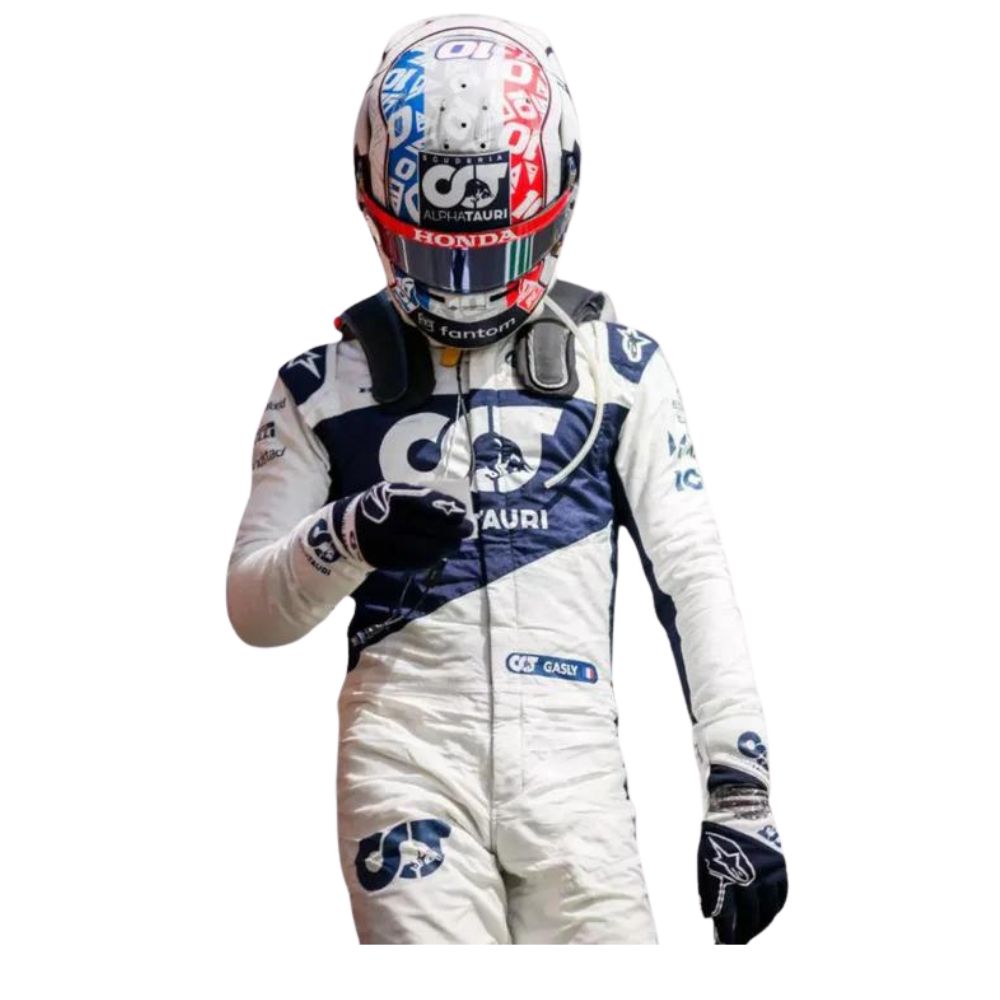 Costume Replica F1 Race Pierre Gasly AlphaTauri 2021