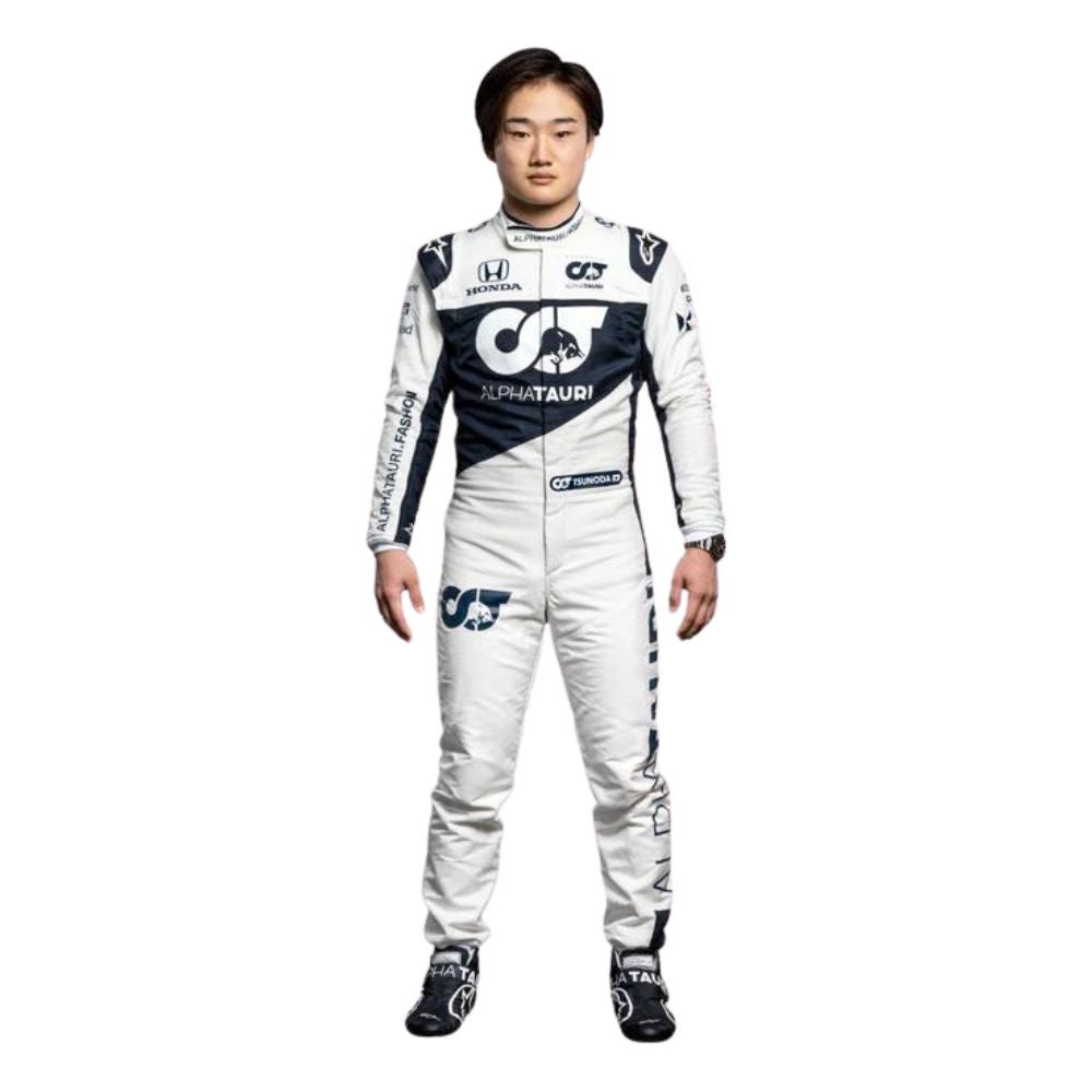 Costume Replica F1 Race Yuki Tsunoda AlphaTauri 2021