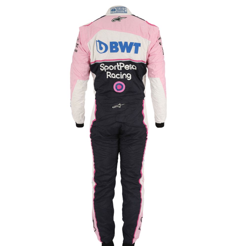 Costume Replica F1 Race Lance Stroll Racing Point 2019