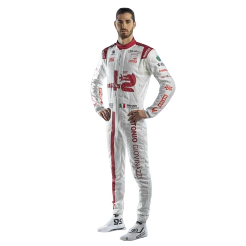 Costume Replica F1 Race Antonio Giovinazzi Alfa Romeo 2021