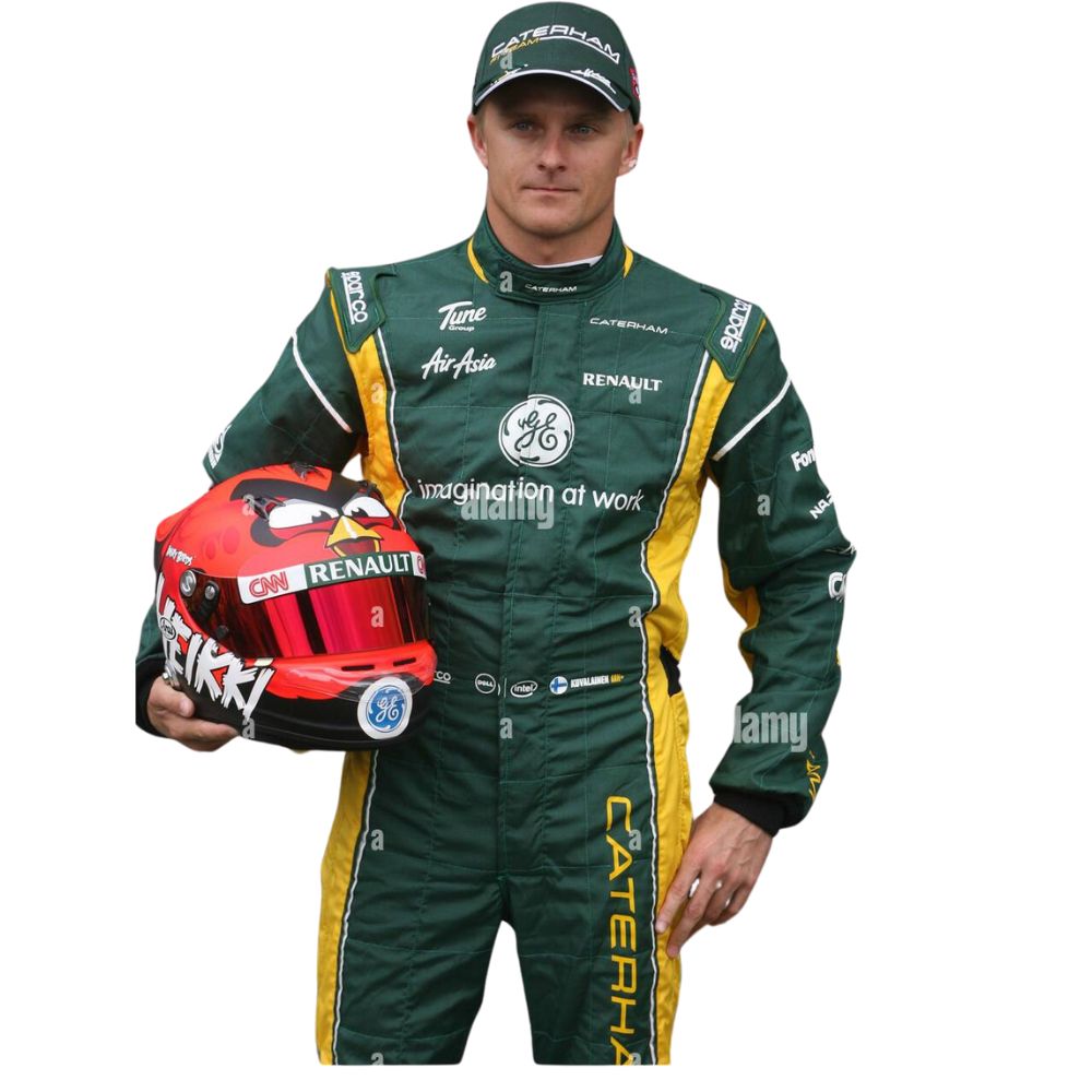 Formula 1 Racing Suit Heikki Kovalainen Caterham 2012