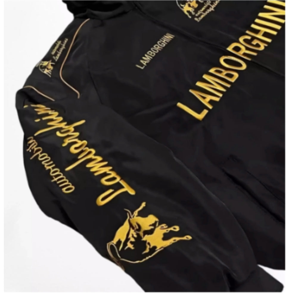 Lamborghini Vintage Style F1 Racing embroidery Jacket – Pulse Racegear