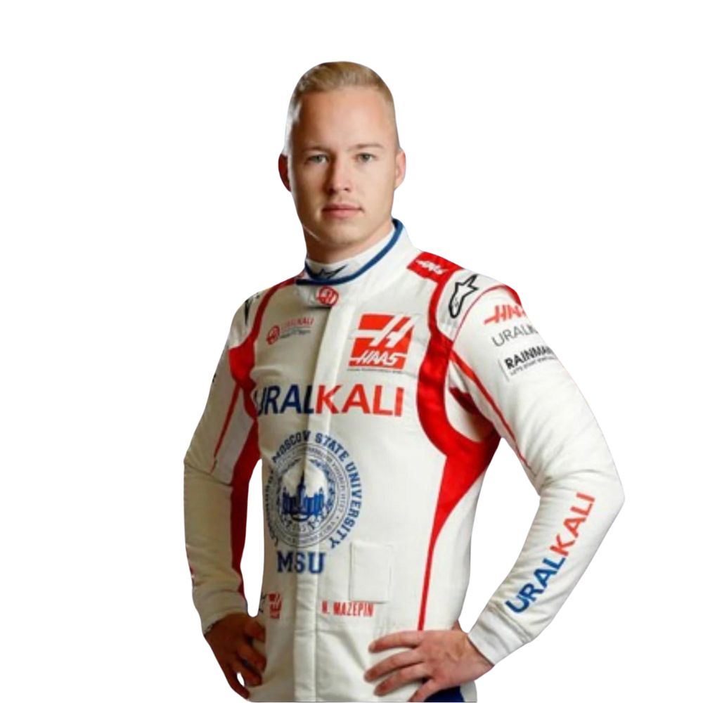 Costume Replica F1 Race Nikita Mazepin Haas 2021