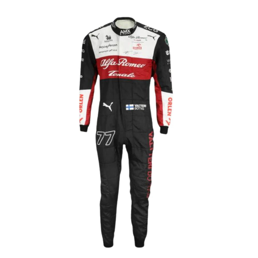 Costume  2022 F1 Race Valtteri Bottas Alfa Romeo