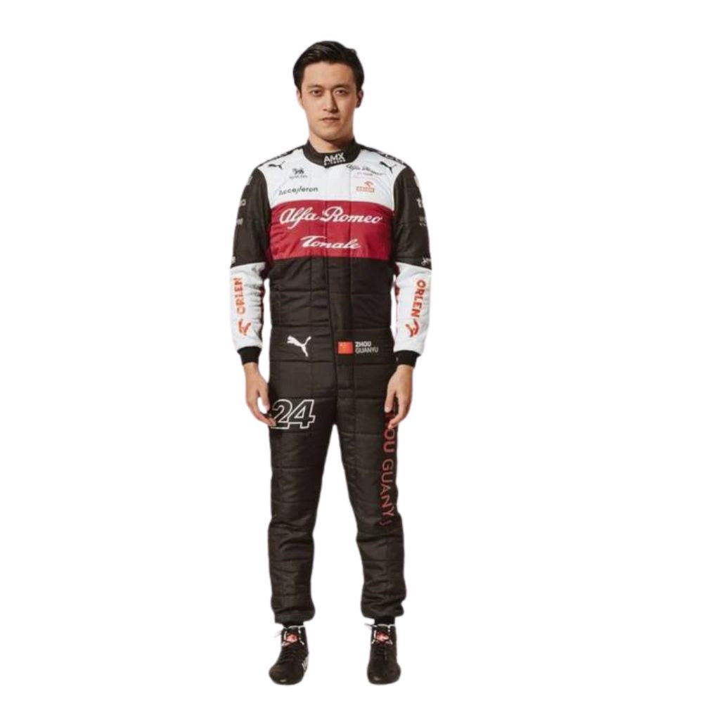 Costume  2022 F1 Race Zhou Guanyu Alfa Romeo