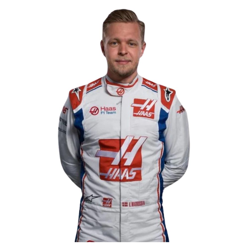 Costume  2022 F1 Race Kevin Magnussen Haas