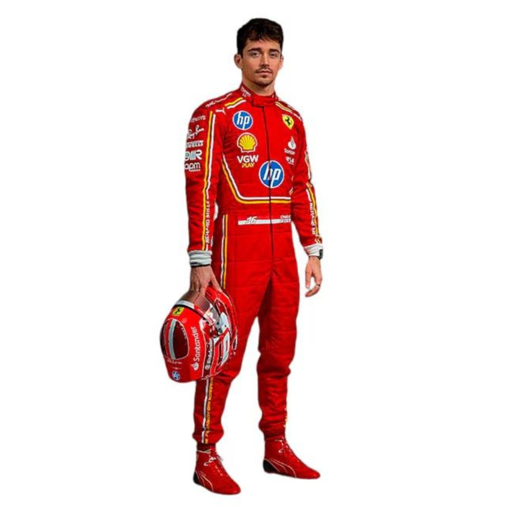 F1 Racing Costume Charles Leclerc 2024