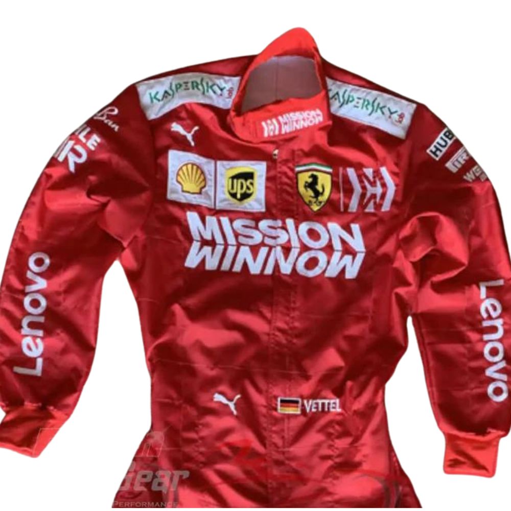 Formula 1 Race Costume Sebastian Vettel 2019