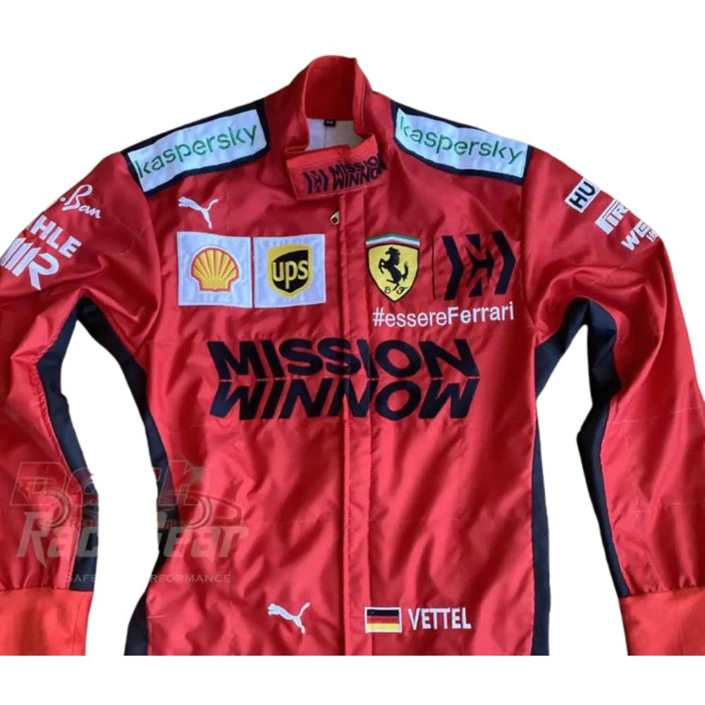 2020 Formula 1 Race Costume Sebastian Vettel