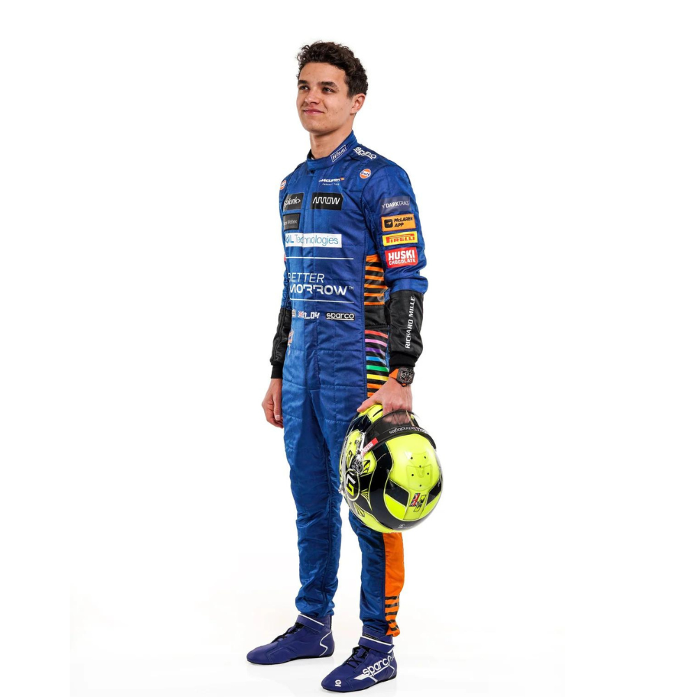 2020 Formula 1 Race Costume Lando Norris Mcleran