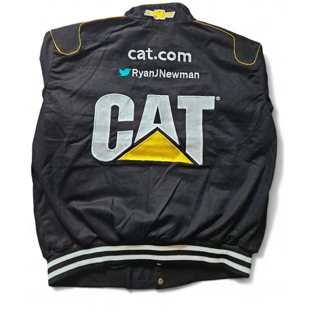 Caterpillar Embroidery Cotton Padded F1 Motorsports Jacket